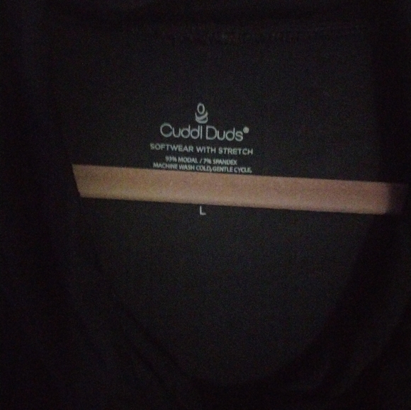 Black long sleeve cowl neck tunic - Picture 5 of 5